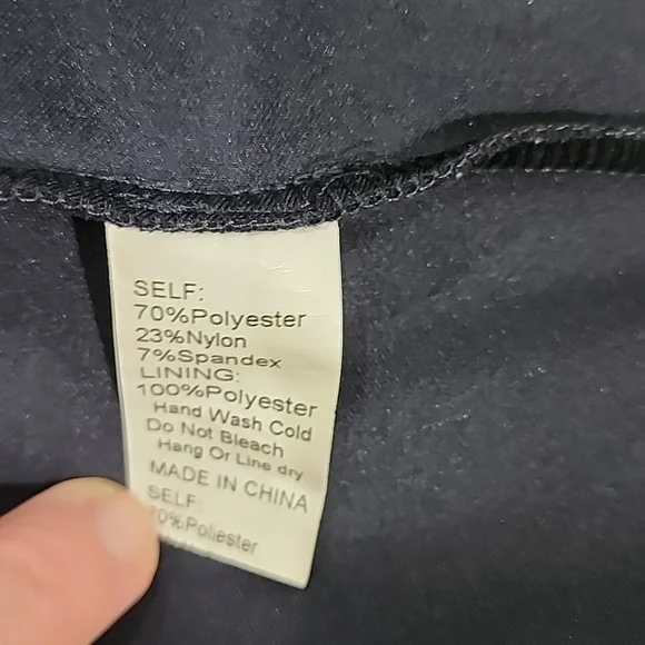 Women navy dress size L #Windsor - Picture 9 of 10